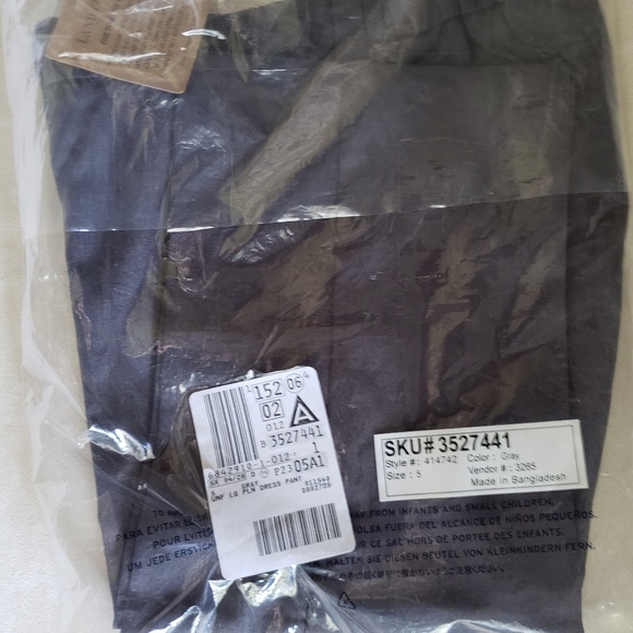 Lands End Gray size 5 pants - Picture 2 of 3